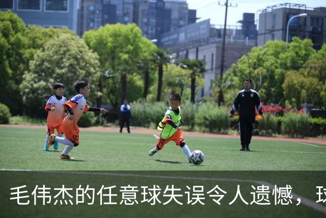 毛伟杰的任意球失误令人遗憾，球径直飞出底线